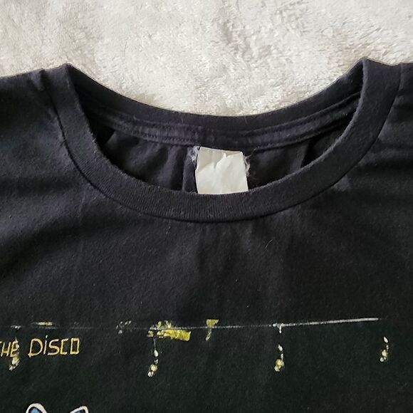 Panic At The Disco Black Tshirt With Graphics Death Of A Bachelor Size M - Picture 4 of 8